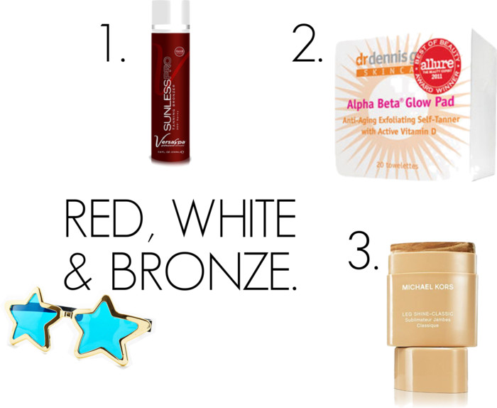 STAR SPANGLED TANNER: SELF-TANNER GUIDE.