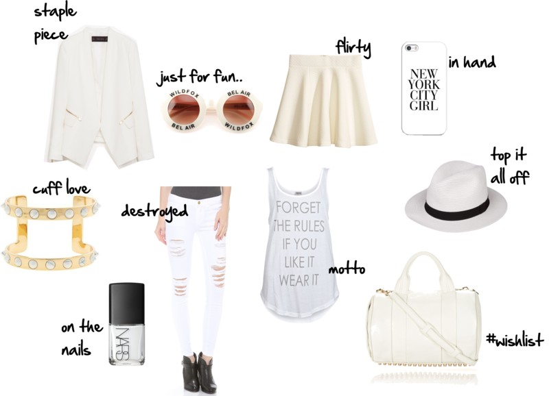 white, labor day, j.crew, alexander wang, zara