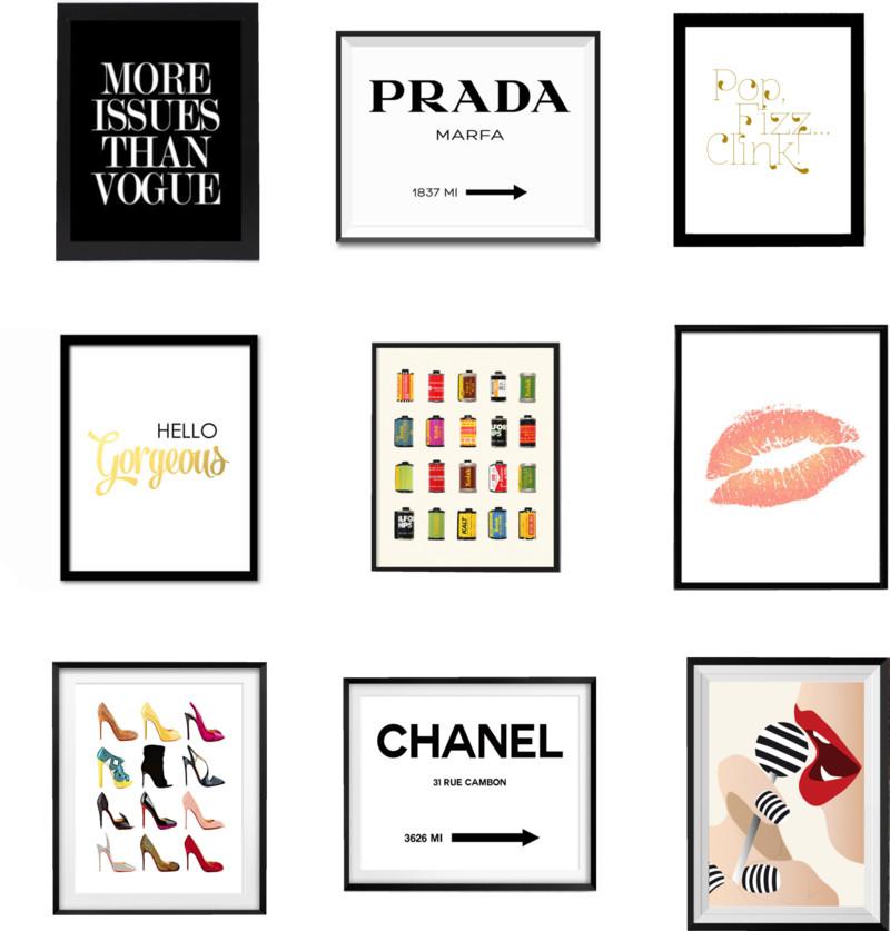 SOMEDAY MY PRINTS WILL COME: WALL DECOR.