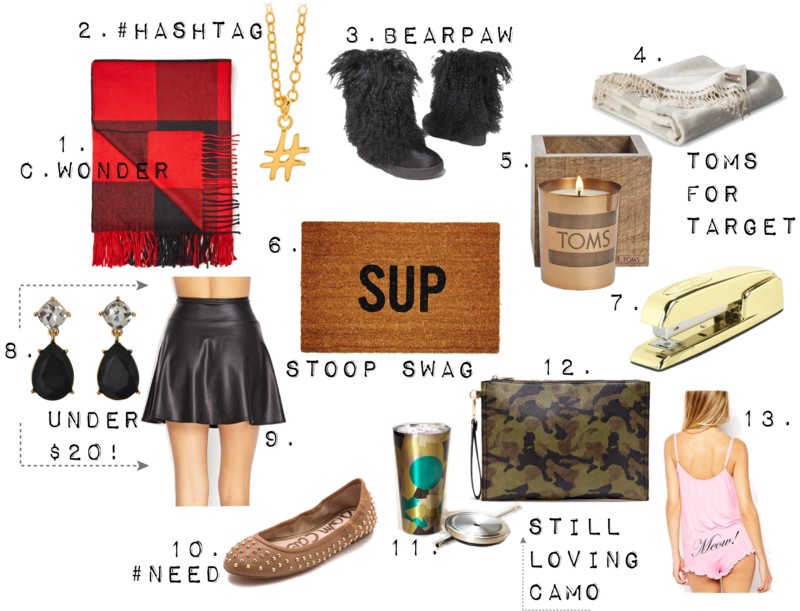 GIFT GUIDE PART 1: FOR HER.