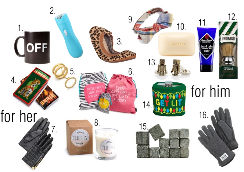 GIFT GUIDE PART 3: STOCKING STUFFERS.