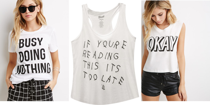 GRAPHIC TEASE: GRAPHIC TEE ROUND UP.