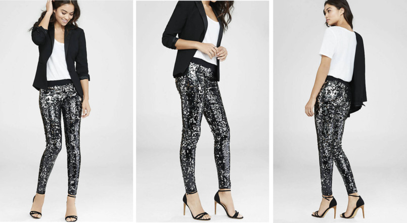 sequin leggings