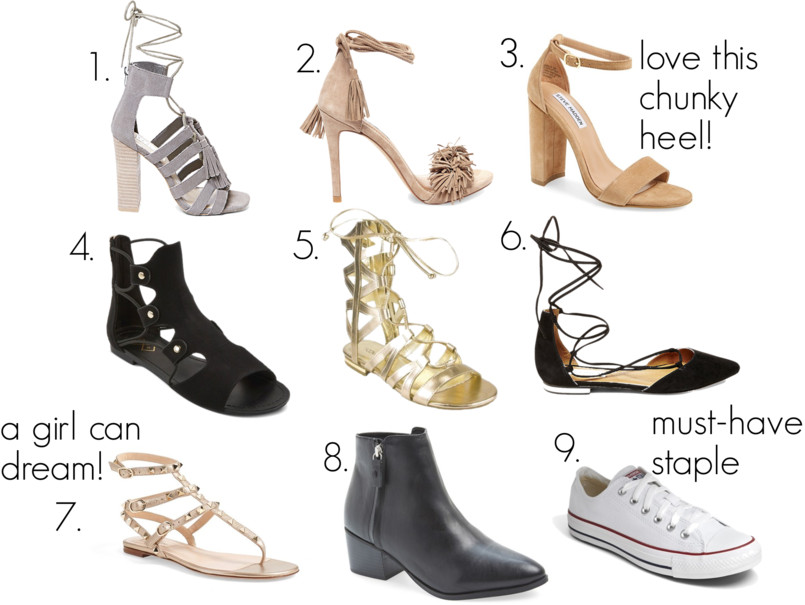 spring shoe lust list