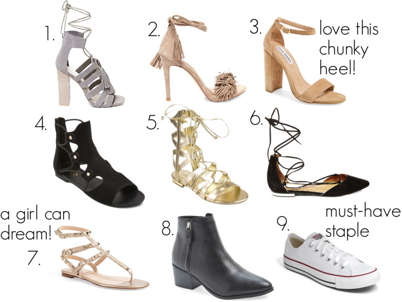 spring shoe guide