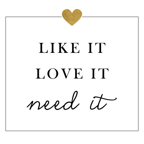 LIKE IT LOVE IT NEED IT: WE’RE LIVE!