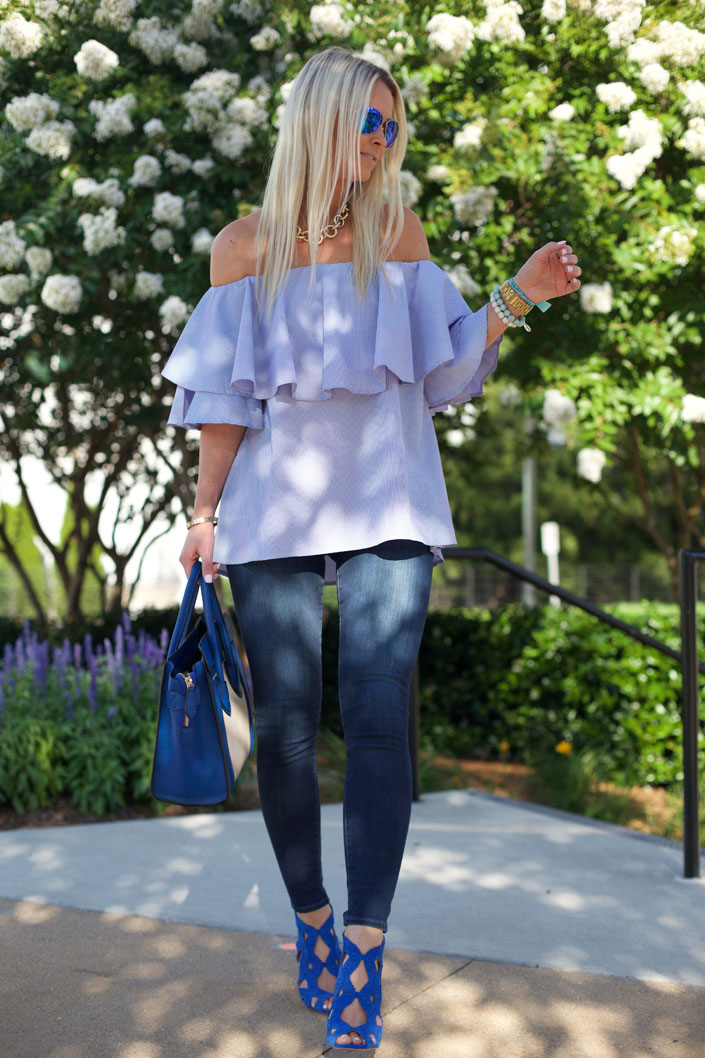 RUFFLE MY FEATHERS: HOW TO WEAR A RUFFLE TOP.