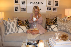 blogger living room design