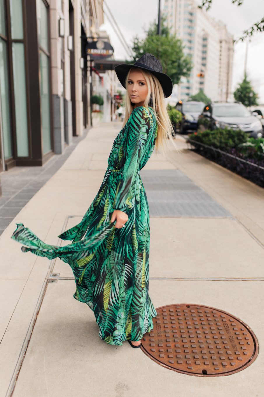 GOING GREEN: VICI MAXI DRESS.