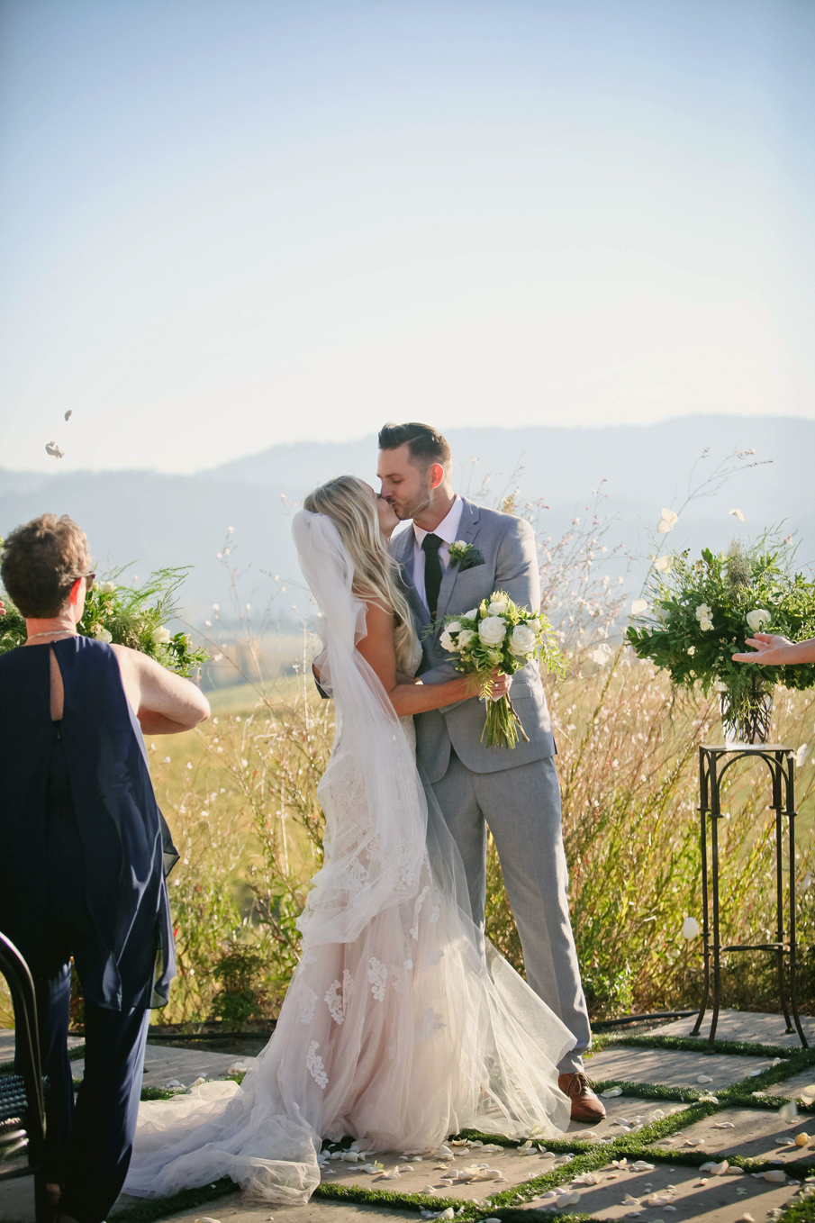 wine country wedding