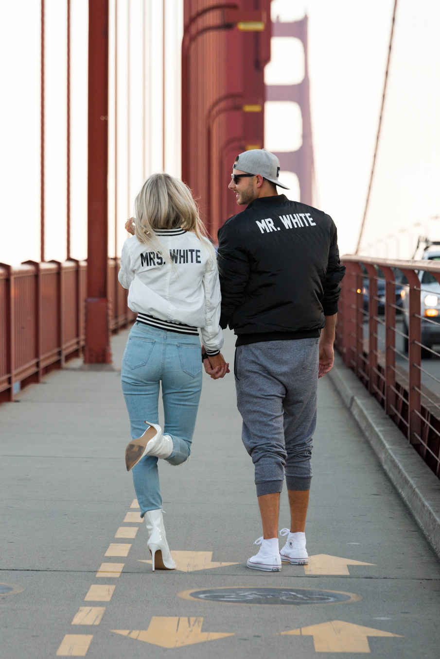 matching couple bomber jackets