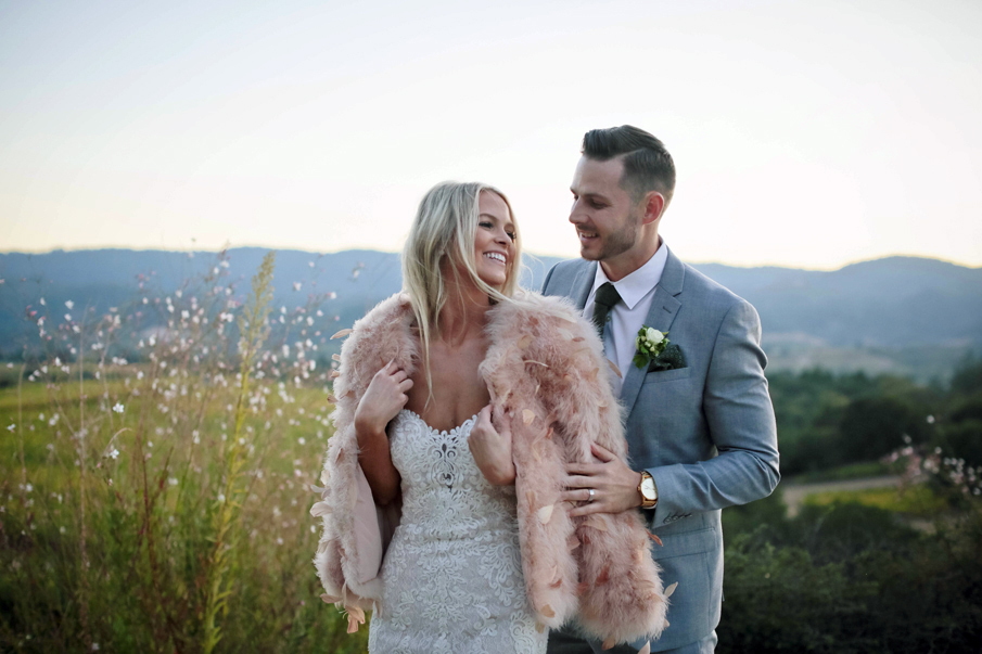 wine country vineyard wedding pictures