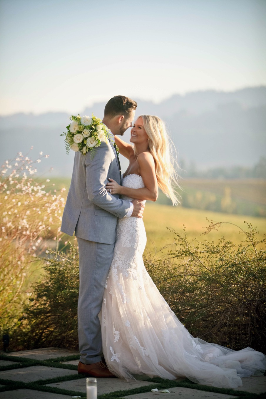 bride, wedding ceremony, wine country wedding