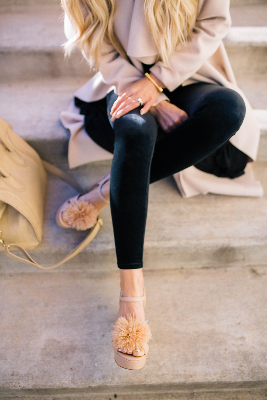 How to Wear Velvet Leggings for Fall