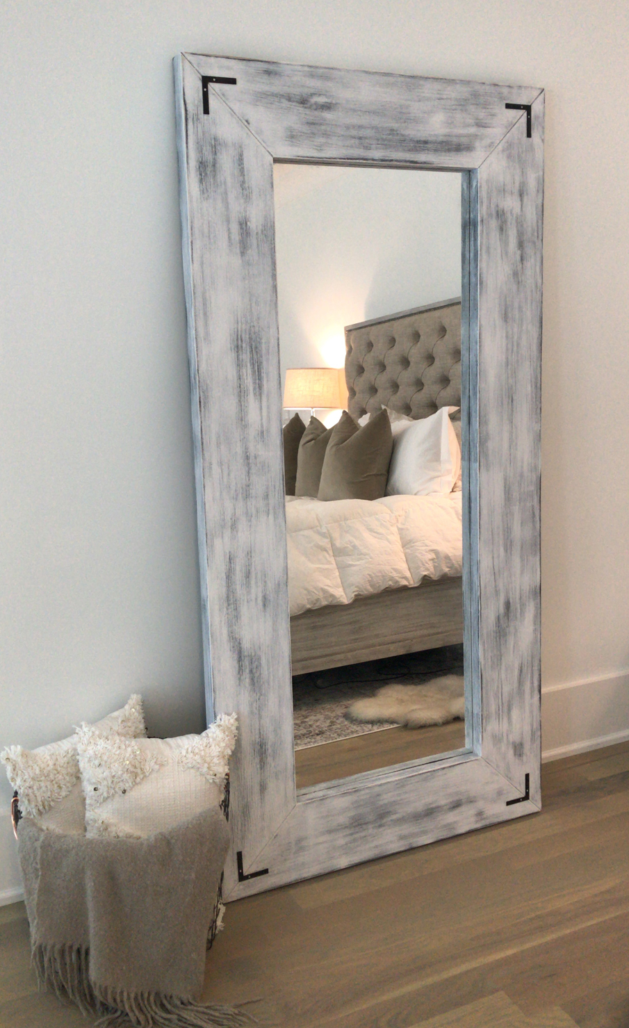 ikea mirror hack, master bedroom, mirror makeover